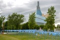 Blue flag in Winnipeg